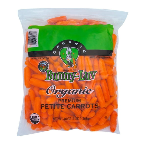 Organic Sweet Petite Baby Carrots, 3 lbs.