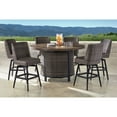 thumbnail image 2 of Member's Mark Athena Fire High Dining Set, 7pc, 2 of 9