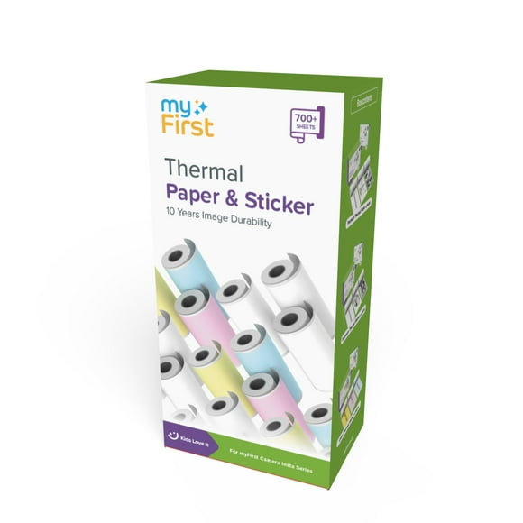 myFirst Insta 2 Thermal Paper and Sticker Bundle