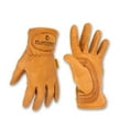 thumbnail image 2 of Plainsman Premium Cabretta Brown Leather Gloves 2 Pairs, 2 of 5