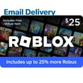thumbnail image 1 of Roblox Email Delivery Gift Card + Exclusive Virtual Item, Various Amounts, 1 of 4
