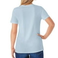 thumbnail image 3 of Member's Mark Women's Essential Short Sleeve Crewneck T-Shirt, 3 of 7