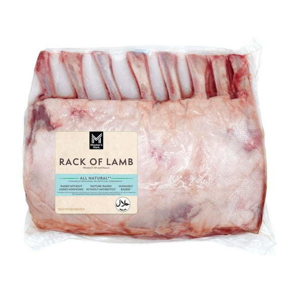 Member's Mark Australian Frenched Lamb Rack, Vacuum Pack, priced per pound
