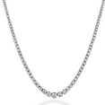 thumbnail image 1 of Diamond Riviera Necklace in 14K Gold, 1 of 1
