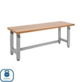 thumbnail image 4 of Seville Classics UltraHD Height Adjustable Workbench, 72" W x 25" D x 28.5”- 42” H, 4 of 19