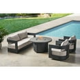 thumbnail image 1 of Member's Mark Palmero Fire Seating Set with Sunbrella Fabric, 4pc, 1 of 9