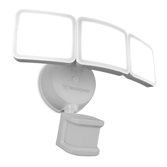 Westinghouse  5000 Lumen Motion Activated Integrated LED Outdoor Triple Head Security Light