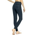 thumbnail image 2 of Hue Women's High Rise Denim Legging, 2 of 3