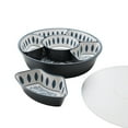 thumbnail image 5 of Member's Mark 6-Section Bamboo Melamine Serving Platter with Lazy Susan Base and Storage Lid, 5 of 6