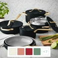 thumbnail interactive-video image 1 of Member's Mark 11-Piece Modern Ceramic Cookware Set, 1 of 2