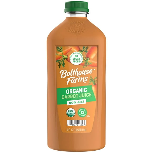 Bolthouse Farms Organic Carrot Juice, 52 fl. oz.