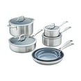 thumbnail image 1 of Zwilling JA Henckels Spirit 10-Piece Stainless-Steel Nonstick Cookware Set, 1 of 8