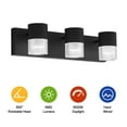 thumbnail image 2 of Cedar Hill Rotatable 3-Light 1680 Lumen Integrated LED Vanity Light, 2 of 8