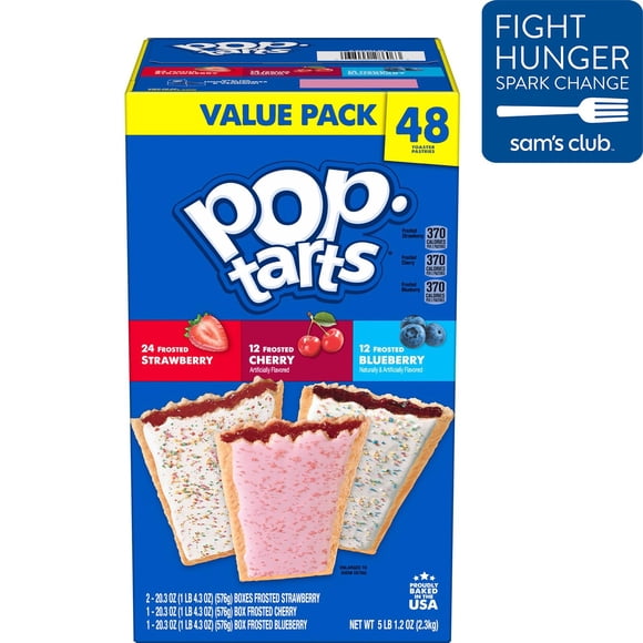 Pop-Tarts Frosted Variety Pack, 48 ct.