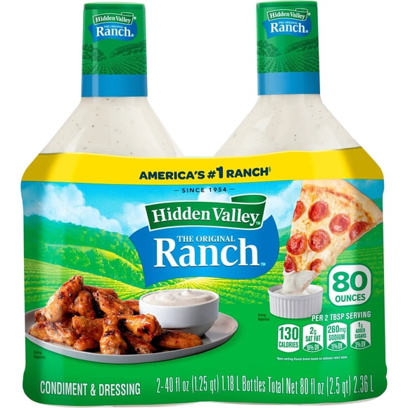 Hidden Valley Original Ranch Dressing, 40 oz., 2 pk.
