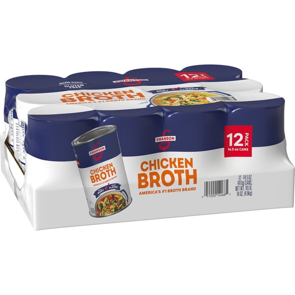 Swanson Chicken Broth 14.5 oz., 12 pk.