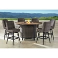 thumbnail image 1 of Member's Mark Athena Fire High Dining Set, 7pc, 1 of 9