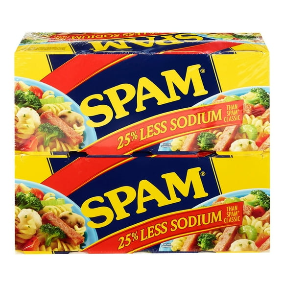 SPAM Less Sodium,12 oz., 8 pk.