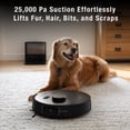 thumbnail image 3 of bObsweep UltraVision Pet Combo Robot Vacuum with Auto-Lift DualSpin Mops, 25,000Pa Suction, 180-Day Auto-Empty Dock, Activated Charcoal Odor Filtration Bags, Object Detection, for Pet Hair Performance, 3 of 14