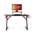 thumbnail image 1 of Seville Classics airLIFT 47.2" Elite Computer Gaming Desk Removable Riser, 1 of 8