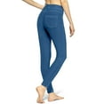 thumbnail image 2 of Hue Women's High Rise Denim Legging, 2 of 3