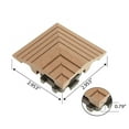 thumbnail image 2 of Select Surfaces Deck Tile Corner Trim, 4pk, 2 of 5