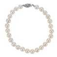 thumbnail image 2 of White Cultured Freshwater Pearl Strand Bracelet in 14K Gold, 2 of 4