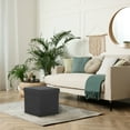 thumbnail image 5 of Seville Classics Foldable Storage Cube/Ottoman, 5 of 9