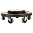 thumbnail image 4 of Rubbermaid Commercial Brute Round Twist On/Off Trash Can Dolly, 250 lb. capacity (Black), 4 of 4