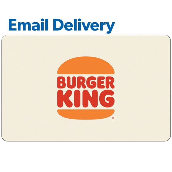 Burger King $20 Email Delivery Gift Card