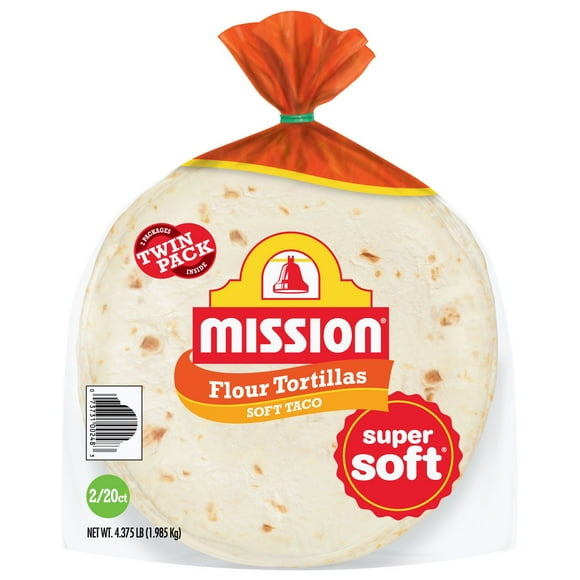 Mission Soft Flour Taco Tortillas, 40 ct.