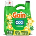 thumbnail image 1 of Gain + Oxi Liquid Laundry Detergent, Original, 159 Loads, 170 fl. oz., 1 of 9