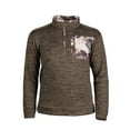 thumbnail image 2 of Habit Men’s Snap Front Fleece Pullover with Scent-Factor, 2 of 7