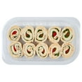 thumbnail interactive-video image 1 of Member's Mark Sun-Dried Tomato Chicken Wrap Pinwheel Tray, priced per pound, 1 of 6