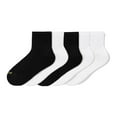 thumbnail image 2 of Hue Women's 5-Pack Cotton Mini Crew Sock, 2 of 4