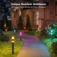 thumbnail image 5 of Govee RGBICWW Outdoor Path Lights, 4pk., 5 of 14