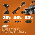 thumbnail image 4 of Worx 20V Power Share PRO 8.0Ah Lithium-Ion High-Capacity Battery, 4 of 5