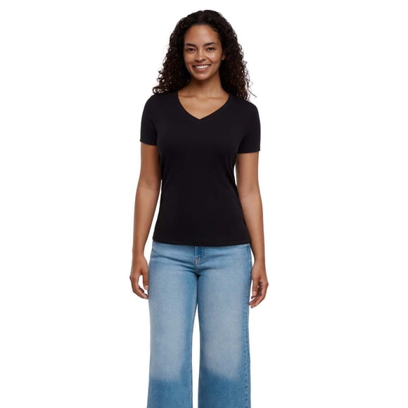 Eddie Bauer Women's Short Sleeve V-Neck T-Shirt