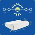thumbnail image 2 of Sealy Dreamlife Medium Contour Memory Foam Pillow, 2 of 8