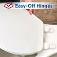 thumbnail image 5 of Clorox Antimicrobial Elongated Stay Fresh Scented Plastic Toilet Seat Value Pack, 5 of 8