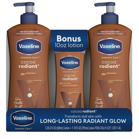 Vaseline Cocoa Radiant Lotion Set