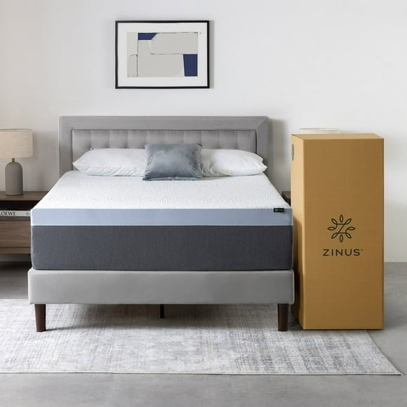 Zinus Night Therapy 13" Medium-Plush Gel-Infused Memory Foam Mattress