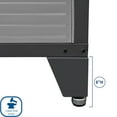 thumbnail image 3 of Seville Classics UltraHD 6" Tall Leveling Feet with Rubber Base, Set of 4 or 6, 3 of 4