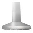 thumbnail image 1 of Thor Kitchen Gordon Ramsay Series 48-Inch Professional Wall Mount Pyramid Range Hood, 1 of 9