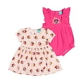 thumbnail image 3 of Character Baby Girls 2-Pack Dress & Romper Set, 3 of 9