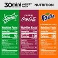 thumbnail image 2 of Coca-Cola Flavors Mini Cans Variety Pack 7.5 fl. oz., 30 pk., 2 of 6