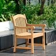 thumbnail image 4 of Amazonia Hayden Teak Outdoor Dining Set, Choose Style, 4 of 8