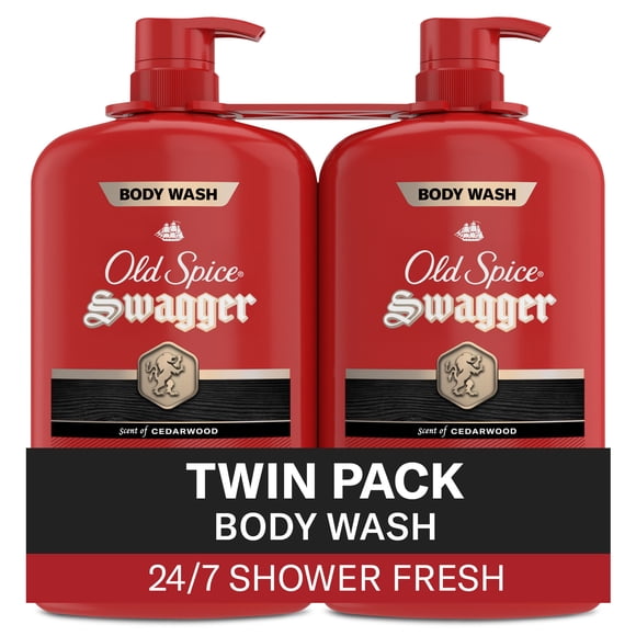 Old Spice Swagger Red Collection Men's Body Wash, 34.3 fl. oz., 2 pk.