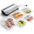 thumbnail interactive-video image 1 of FoodSaver 14-Piece Starter Kit with Vacuum Seal Roll and Bags, 1 of 6