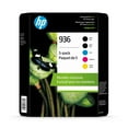 thumbnail image 1 of HP 936 Club 5 Pack, Black(2)/Yellow/Magenta/Cyan, 6C3Z7BN, 1 of 10